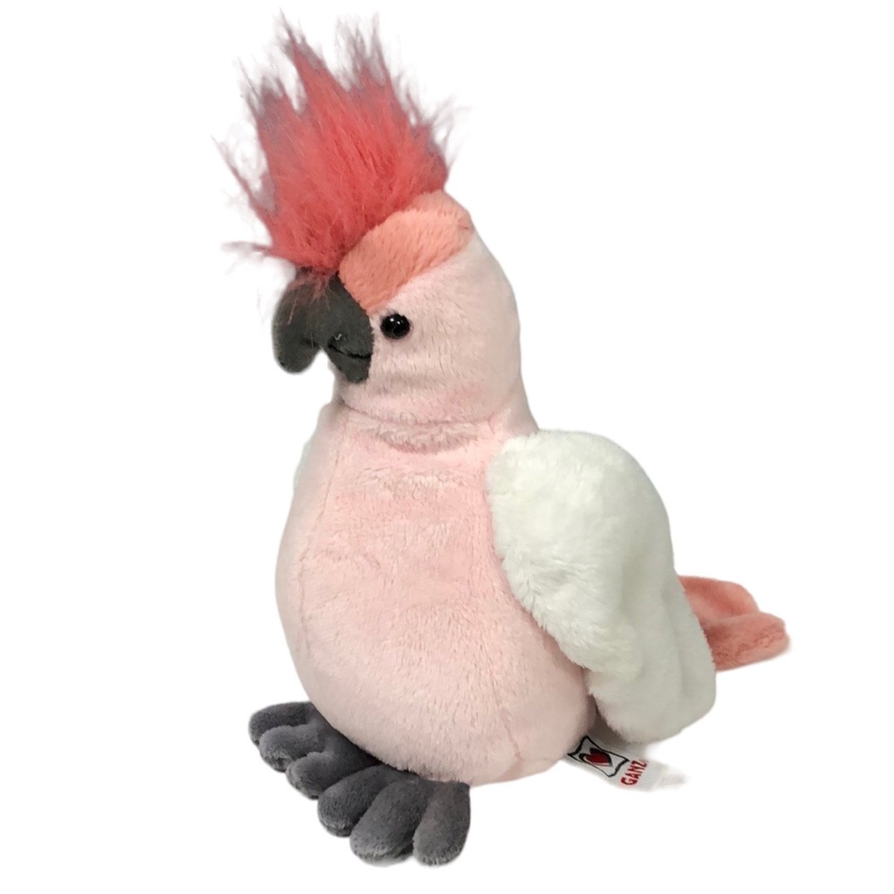 Ganz Webkinz 10” Pink Cockatoo‎ Bird Bean Plush Stuffed Animal No Code